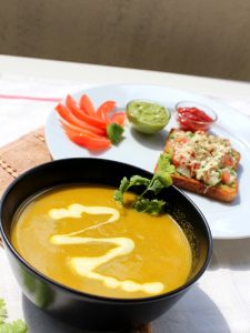 carrot coriander soup recipe