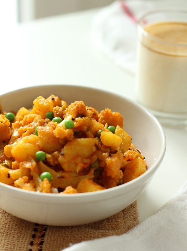 aloo gobi mutter recipe