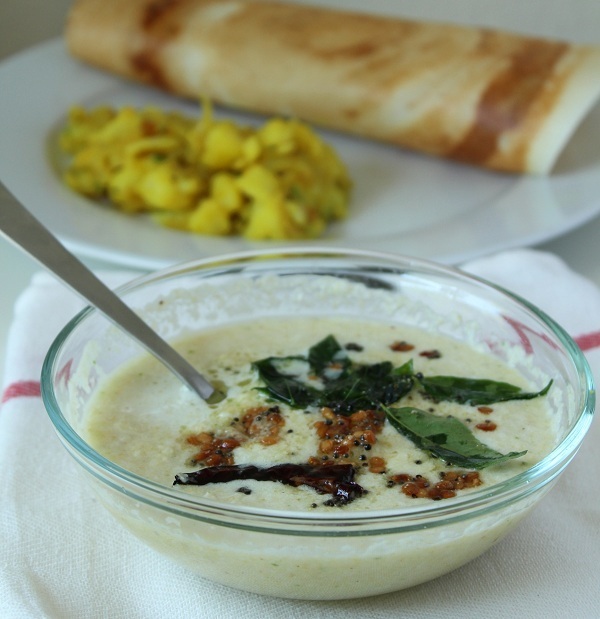 coconut chutney recipe south indian recipe