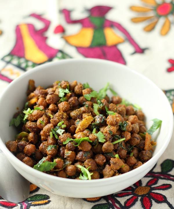 dry kala chana recipe navaratri recipe