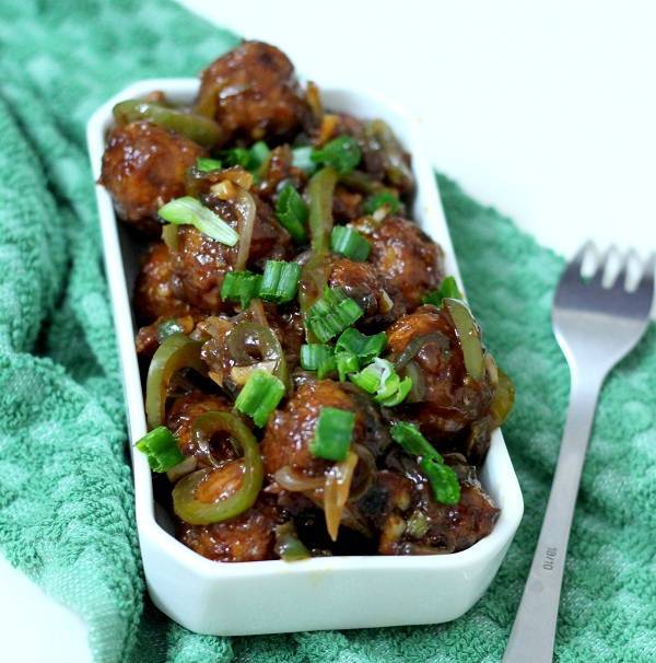 dry manchurian recipe