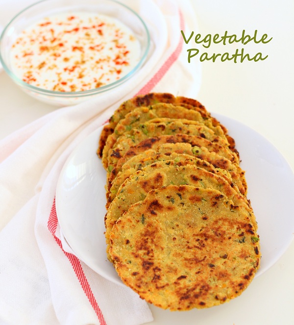 vegetable paratha recipe