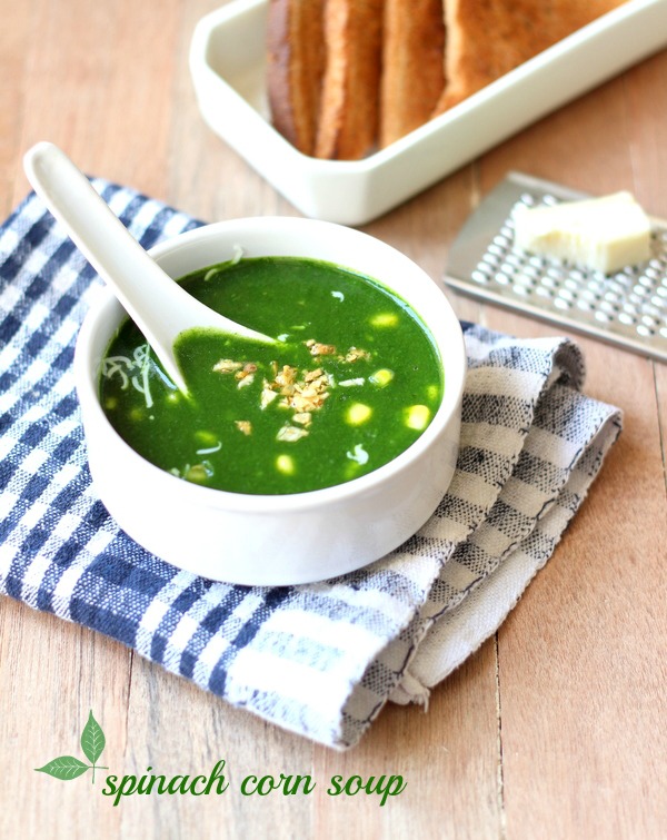 Palak Corn Soup, How to make Spinach Corn Shorba - WeRecipes