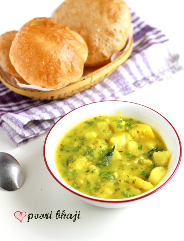 Featured image of post Steps to Prepare Aloo Bhaji Recipe For Poori