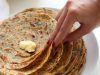 Pudina Paratha Recipe (Mint Lachha Paratha), How to make Mint Paratha