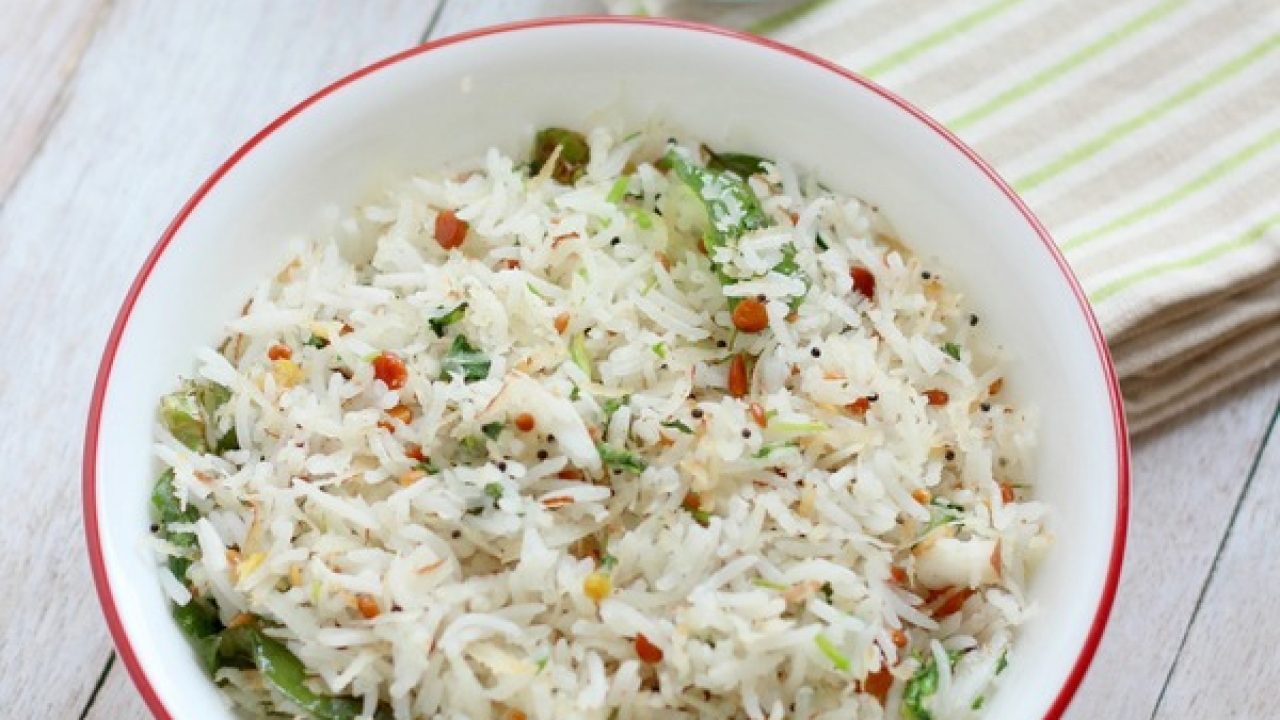 Lemongrass Coconut Rice (Recipe In Hindi)