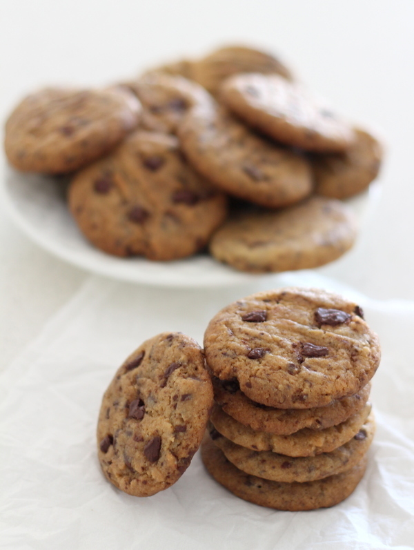 Eggless Chocolate Chips Cookies Recipe, Baking Chocolate Cookies Recipe in Oven - WeRecipes