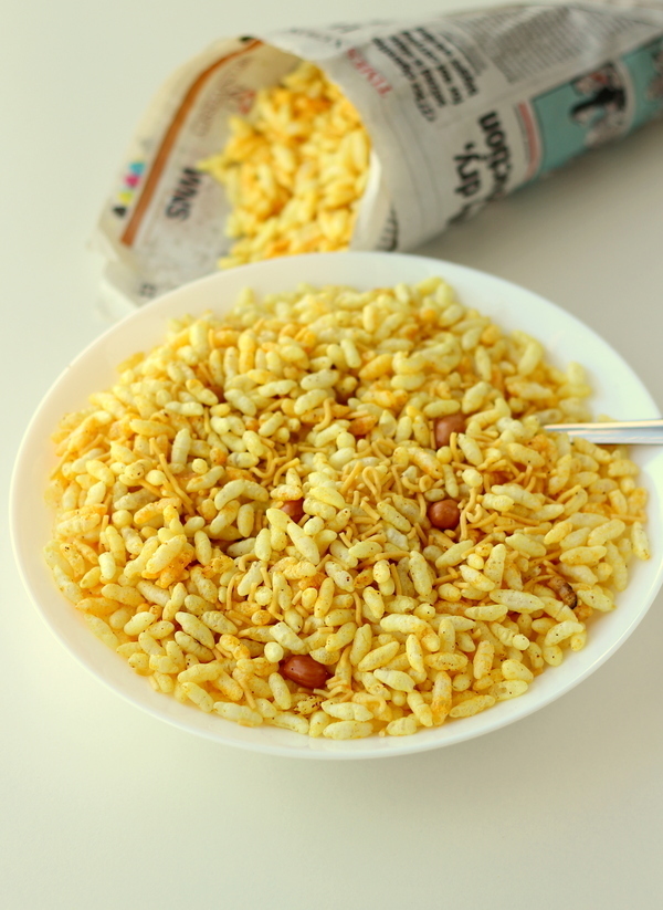 masala puffed rice recipe