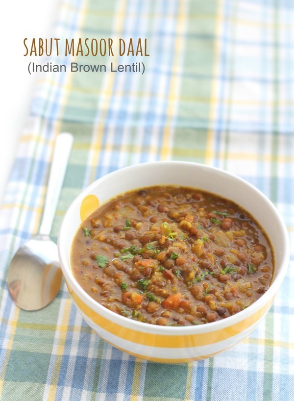 sabut masoor dal recipe step by step