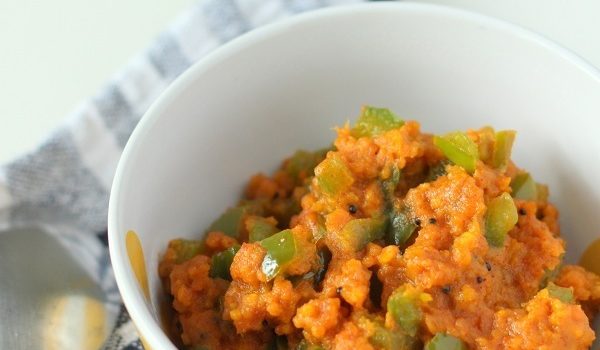 Besan Shimla Mirch Ki Sabji how to make besan shimla mirch