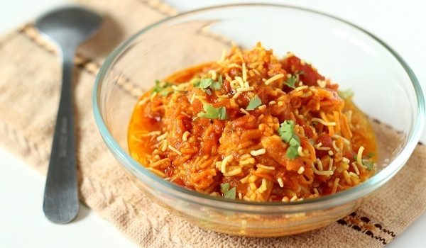 Sev Tometa Nu Shaak Recipe