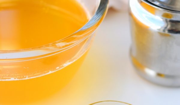 making ghee from butter